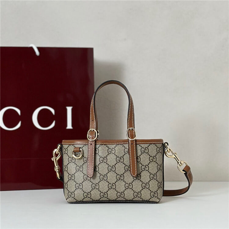 Replica Gucci GG Emblem Mini Bag 855491 FAEUC 9758 (2)