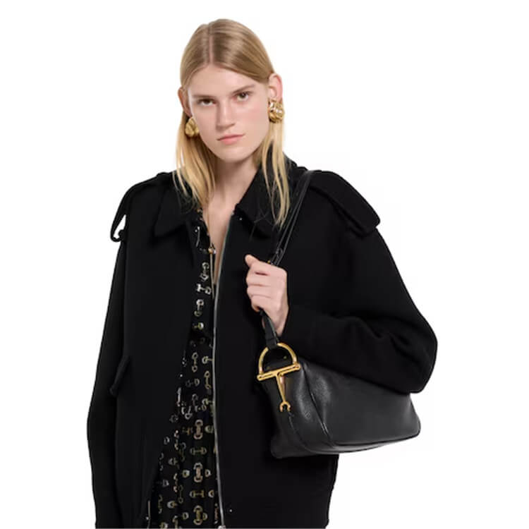 Replica Gucci Half Horsebit Medium Shoulder Bag 860787 AAFDM 1000 (8)